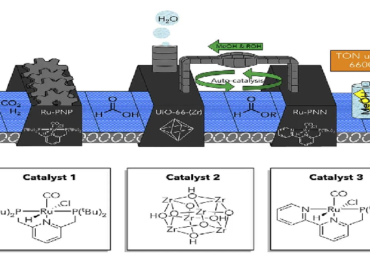 Dispositivo multi catalitico: <b>converte</b> la <b>CO2</b> in metanolo